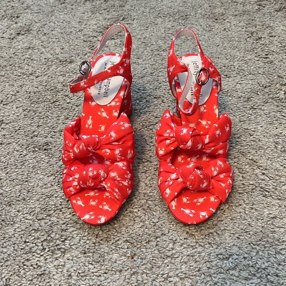 NIB Jeffrey Campbell for Anthropologie Lobster/Crab Heels Size 5 - Picture 4 of 9